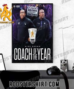 2022 – 2023 Mike Brown Coach Of The Year NBA Poster Canvas For Fans