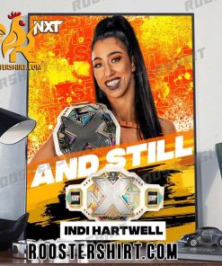 2023 Indi Wrestling Defeats Zoey Stark WWE NXT Womens Champion Poster Canvas