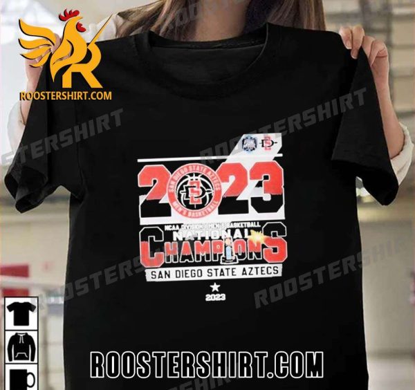 2023 NCAA Mens Basketball National Champions SDSU Aztecs Unisex T-Shirt Gift For Fans