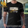 2023 NCAA Womens National Champions LSU Tigers Basketball Unisex T-Shirt Gift For Fans