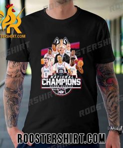2023 Uconn Huskies Team Basketball National Champions Unisex T-Shirt Gift For Fans