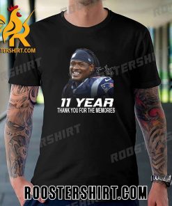 3x Super Bowl Champion LB Donta Hightower Retirement After 11 Years Signature T-Shirt