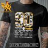 90 Years Of 1933 2023 Steelers Joe Greene Troy Polamalu Hines Ward Signature Thank You For The Memories T-Shirt Gift For Fans