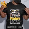 90th Anniversary 1933 2023 Steelers Signature Thank You For The Memories Unisex T-Shirt For Fans