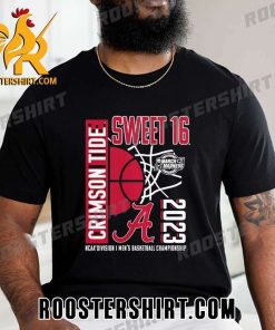 Alabama Crimson Mens Basketball NCAA March Madness Sweet Sixteen 2023 Classic T-Shirt