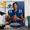 Anthony Richardson Indianapolis Colts Draft 2023 Poster Canvas