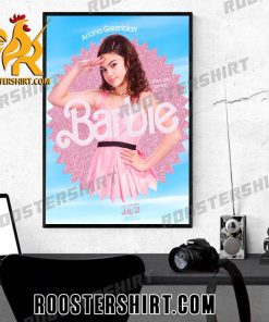 Ariana Greenblatt She Also Human Barbie Movie Poster Canvas