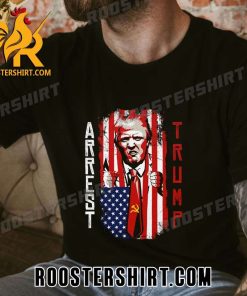 Arrest Donald Trump T Shirt Mix American Flag