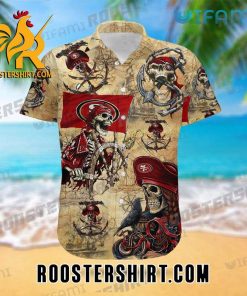 BEST Pirates San Francisco 49ers Hawaiian Shirt Gift For Family Members