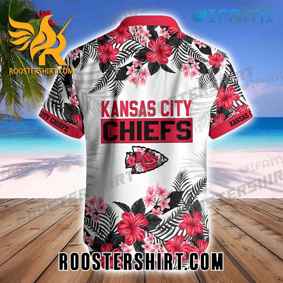 BEST Tropical Floral Pattern Kansas City Chiefs Hawaiian Shirt