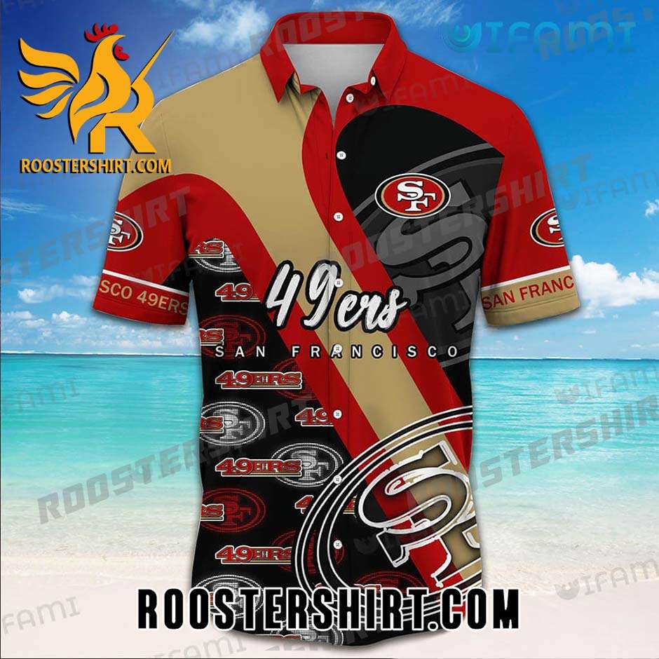 BUY NOW San Francisco 49ers Hawaiian Shirt And Short