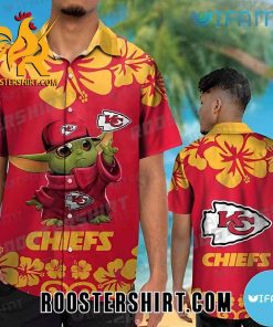 Baby Yoda Cosplay Chiefs Player Kansas City Chiefs Hawaiian Shirt And Shorts