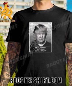 Barstool Sports Merch Inmate Number 502592148 Donald Trump New Design T-Shirt