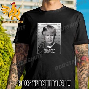 Barstool Sports Merch Inmate Number 502592148 Donald Trump New Design T-Shirt