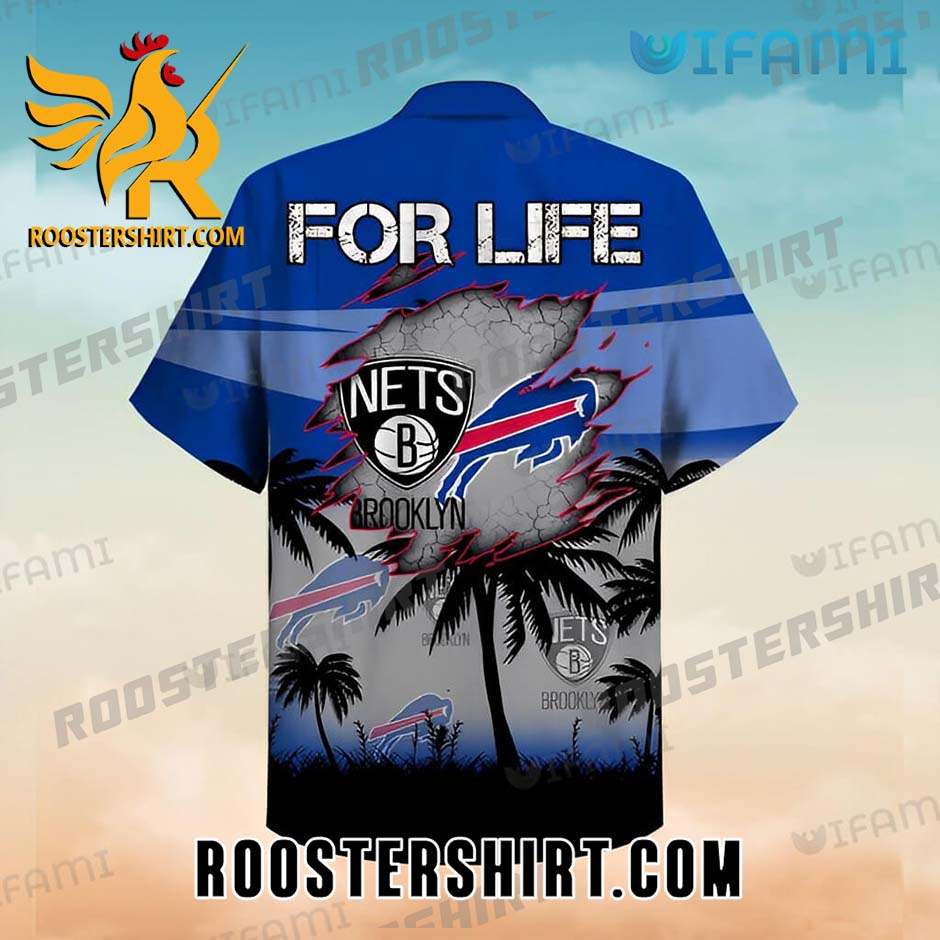Best Selling Buffalo Bills Hawaiian Shirt Brooklyn Nets For Life Coconut For Bills Fans