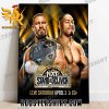 Bronson Steiner Vs Carmelo Hayes For The WWE NXT Championship At Stand And Deliver Poster Canvas