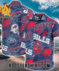 Buffalo Bills Hawaiian Shirt Logos Pattern For Bills Fans