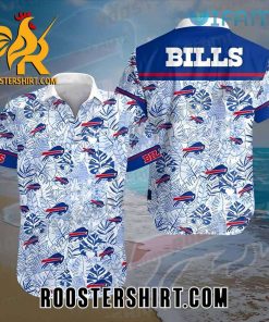 Buffalo Bills Hawaiian Shirt Monstera Deliciosa Leaf For Bills Fans