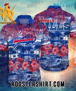 Buffalo Bills Hawaiian Shirt Tropical Pattern Beach For Bills Fans