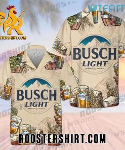 Busch Light Hawaiian Shirt And Shorts Gift For Fans