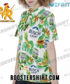 Busch Light Hawaiian Shirt And Shorts Pineapple John Deere For Beer Fans