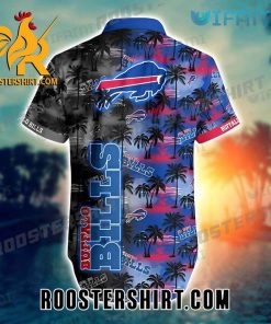 Cheap Buffalo Bills Hawaiian Shirt Dark Sunset Coconut For Bills Fans