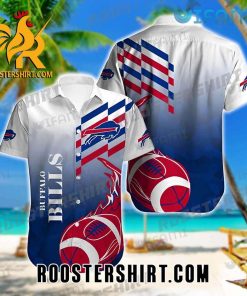 Cheap Buffalo Bills Hawaiian Shirt Football On Fire Classic For Bills Fans