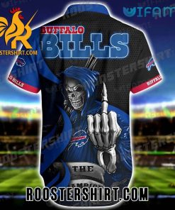 Cheap Buffalo Bills Hawaiian Shirt Grim Reaper Fuck The Champion For Bills Fans