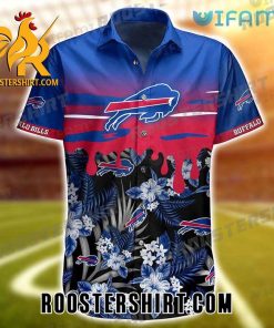 Cheap Buffalo Bills Hawaiian Shirt Tropical Floral For Bills Fans