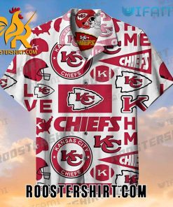 Chiefs Love Hat Football Helmet Kansas City Chiefs Hawaiian Shirt And Shorts