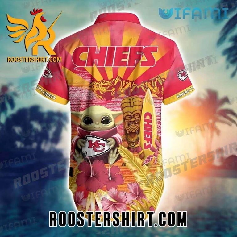Custom Name Number Kansas City Chiefs Polynesian Pattern Hawaiian Shirt ...