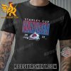 Colorado Avalanche NHL Stanley Cup Playoffs 2023 New Design T-Shirt