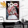 Congrats Alex Nedeljkovic 100 Poin Career Signature Detroit Red Wings NHL Poster Canvas