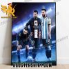 Congrats Lionel Messi has scored 62 free kicks in his career Poster Canvas