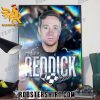 Congrats Tyler Reddick Wins EchoPark GP Nascar Signature Poster Canvas