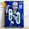 Congratulations Connor McDavid Is A 60 Goal Scorer NHL Poster Canvas