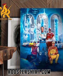 Congratulations Kevin Harvick 800th NASCAR Cup Series Poster Canvas