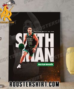 Congratulations Malcolm Brogdon NBA Sixth Man Of The Year Poster Canvas