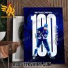 Congratulations Nikita Kucherov 100 points NHL Poster Canvas