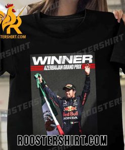 Congratulations Sergio Perez Winner Azerbaijan GP 2023 T-Shirt