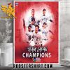 Congratulations Team Jappan Champions World Baseball Classic 2023 Poster Canvas