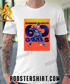 Connor McDavid 60 Goals NHL T-Shirt