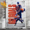 Connor McDavid Hits 60 In Overtime Poster Canvas