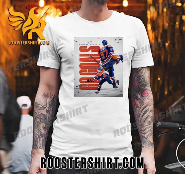 Connor McDavid Hits 60 In Overtime T-Shirt