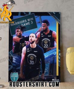 Dub Nation Warriors Win Game 3 Poster Canvas
