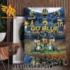 Elite 2024 QB Jadyn Davis has Committed to Michigan Poster Canvas