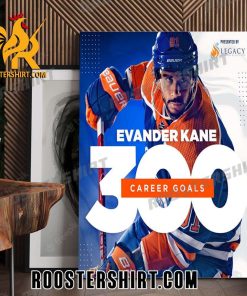 Evander Kane 300 Career Goals NHL Poster Canvas