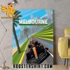 F1 Mclaren Melbourne Australian Grand Prix 2023 Poster Canvas