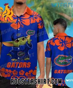Florida Gators Hawaiian Shirt Baby Yoda Gift For Gators Fans