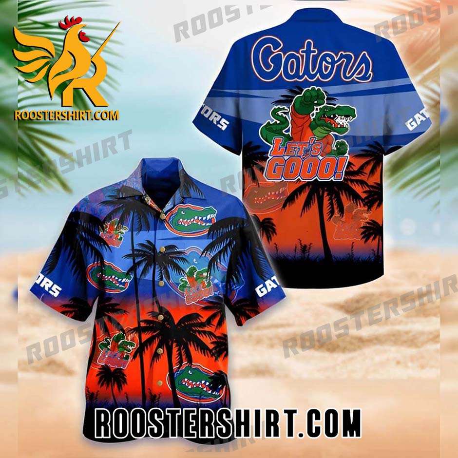 Florida Gators Hawaiian Shirt Mascot Lets Gooo Gift For Gators Fans